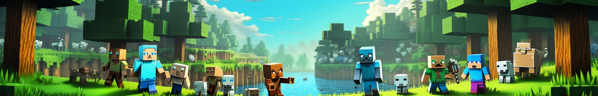 Play Minecraft Server hero background